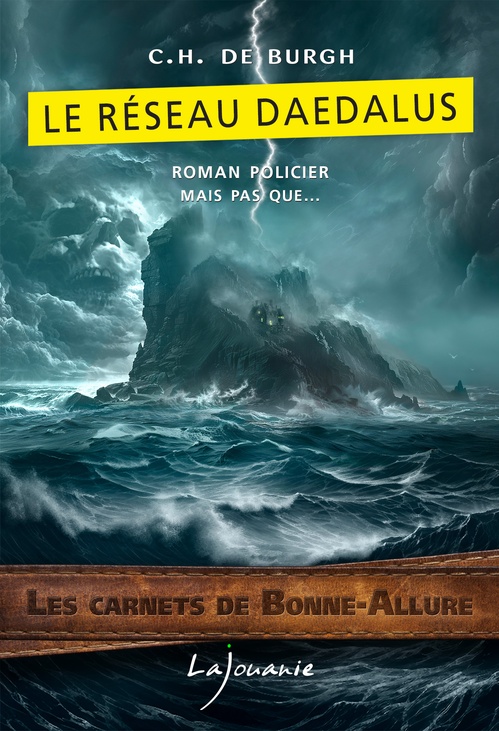 ebook cover of Le réseau Daedalus, by C.H. de Burgh