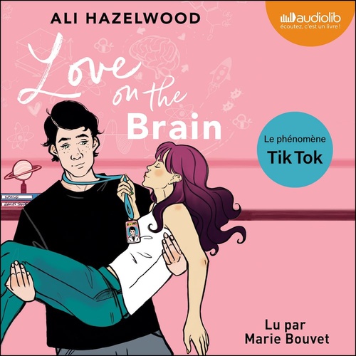 audiobook cover of Love on the brain, by Ali Hazelwood