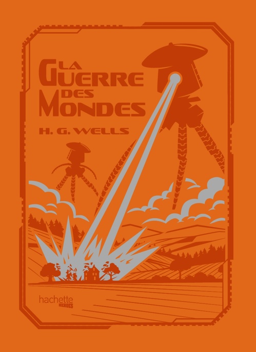 ebook cover of La Guerre des Mondes - H. G. Wells, by H. G. Wells