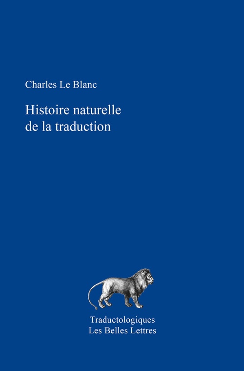ebook cover of Histoire naturelle de la traduction, by Charles Le blanc