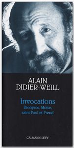 Couverture ebook de Invocations, de Alain Didier-Weill