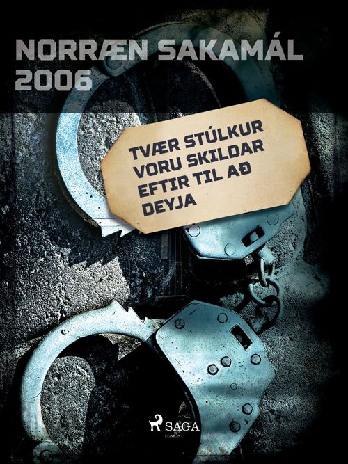 Couverture ebook de Tvær stúlkur voru skildar eftir til að deyja, de Ymsir Hofundar