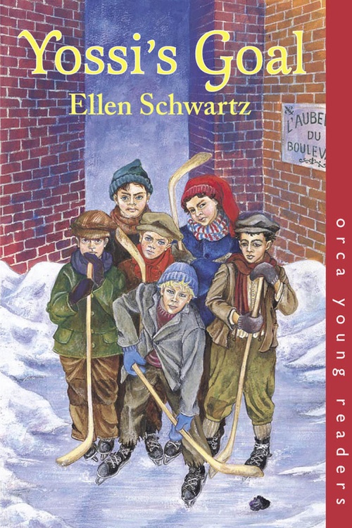 ebook cover of Yossi's Goal, by Ellen Schwartz