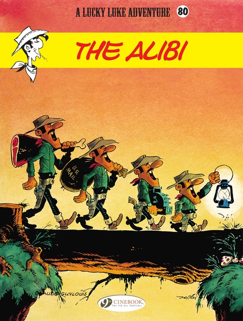 Couverture ebook de Lucky Luke - Volume 80 - The Alibi, de Claude Guylouis, Morris