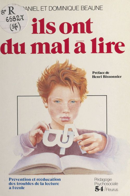 Couverture ebook de Ils ont du mal à lire, de Beaune