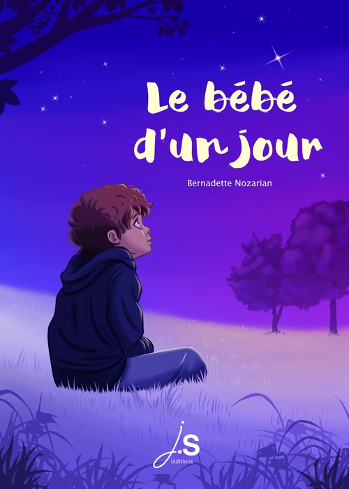 Couverture ebook de Le bébé d'un jour, de Bernadette Nozarian