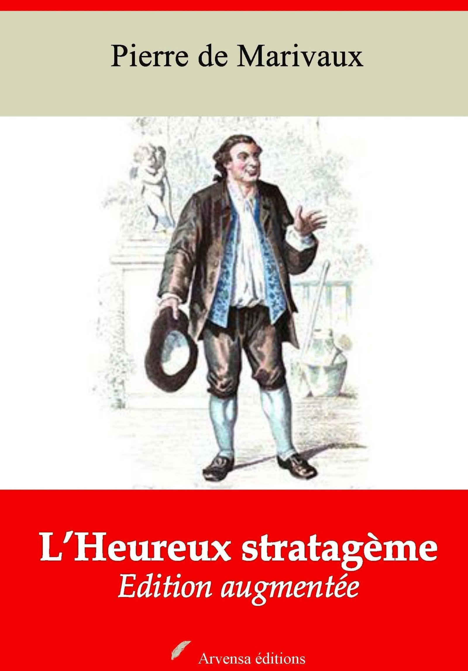 Couverture ebook de L´Heureux Stratagème - suivi d'annexes, de Pierre De Marivaux