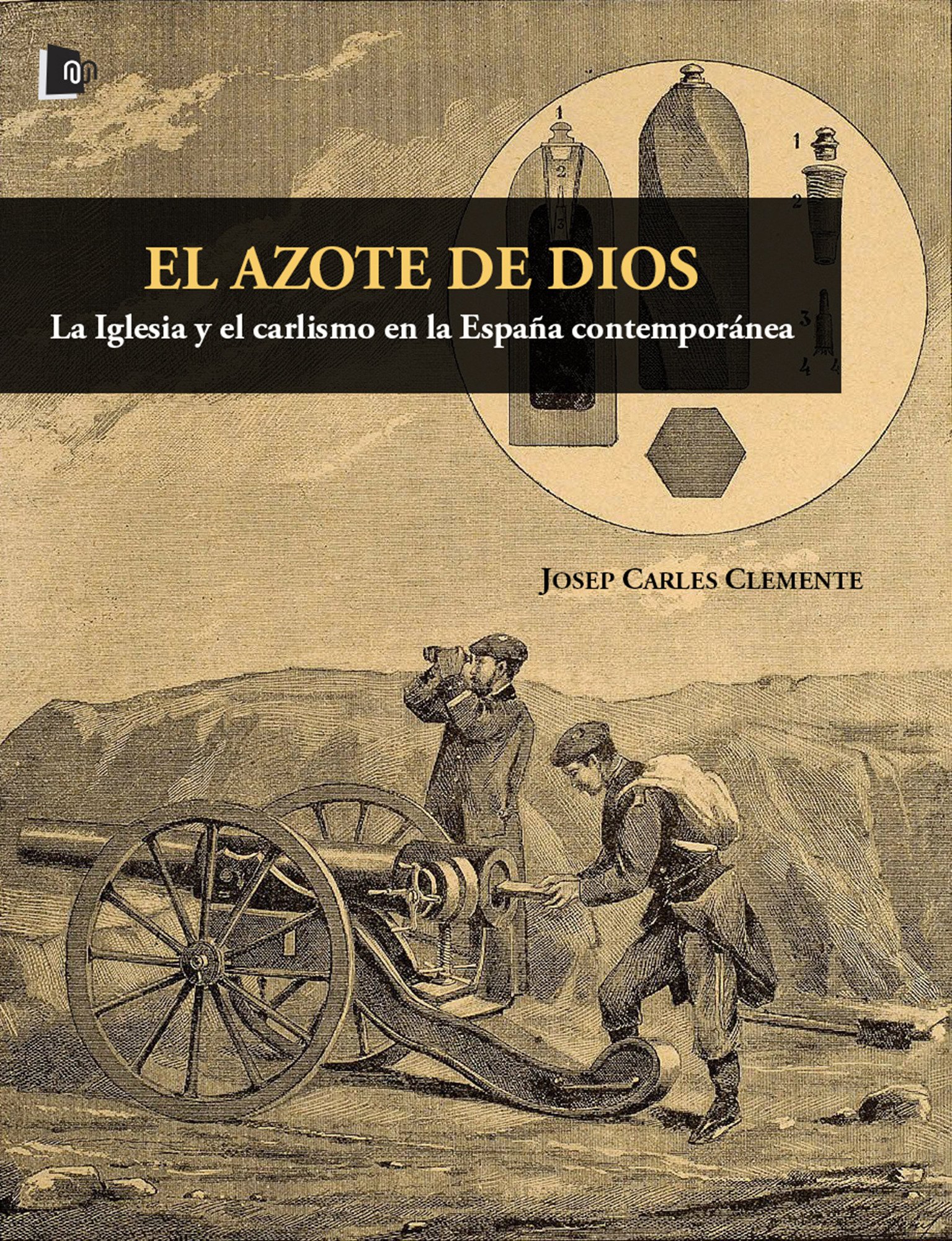 Couverture ebook de El azote de Dios, de Josep Carles Clemente