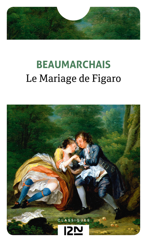 ebook cover of Le mariage de Figaro, by Beaumarchais