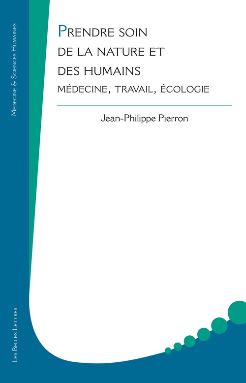 Couverture ebook de Prendre soin de la nature et des humains, de Pierron Jean-Philipp
