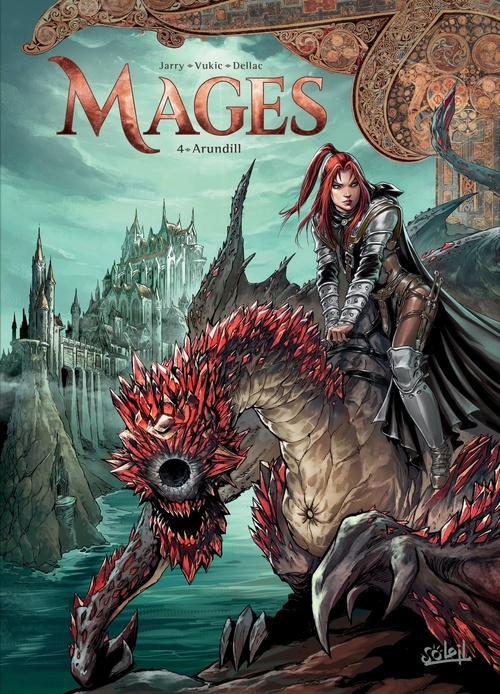 Couverture ebook de Mages T04 - Arundill, de Nicolas Jarry