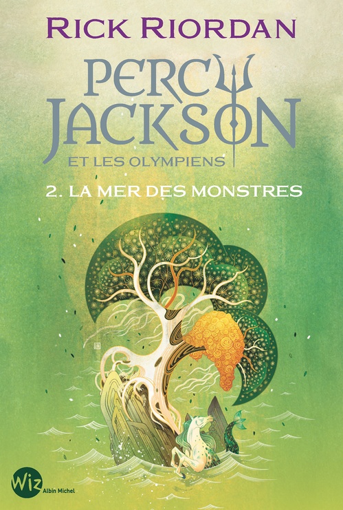 Couverture ebook de Percy Jackson et les Olympiens - tome 2 - La Mer des monstres, de Rick Riordan