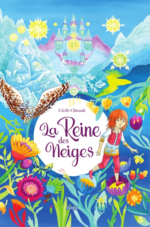 Couverture ebook de La reine des neiges, de Cécile Chicault