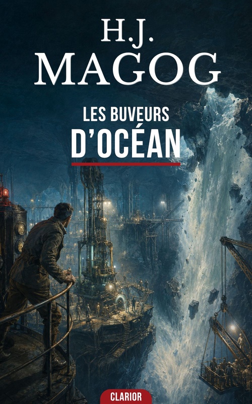 ebook cover of Les buveurs d'océan, by H.J. Magog