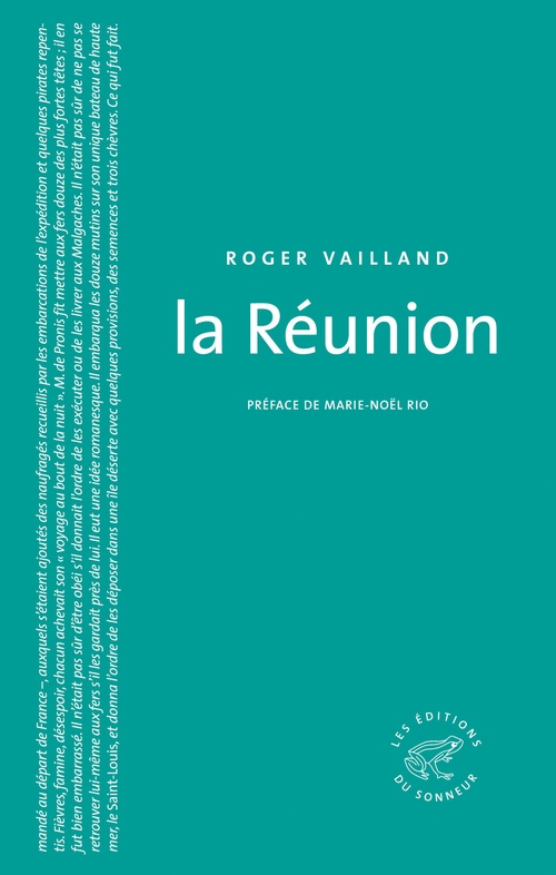 Couverture ebook de La Réunion, de Roger Vailland