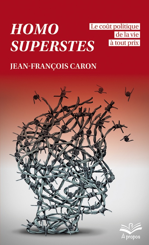 ebook cover of Homo superstes, by Jean-Francois Caron