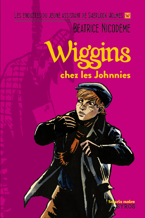 ebook cover of Wiggins chez les Johnnies, by Béatrice Nicodème
