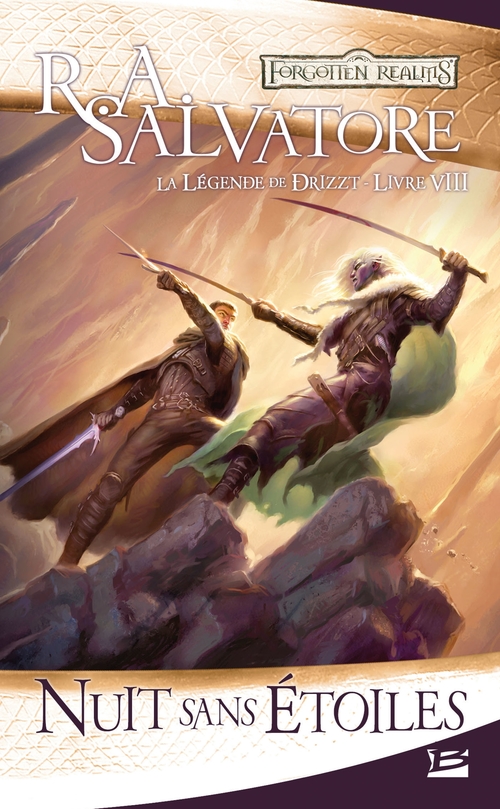 Couverture ebook de La Légende de Drizzt, T8 : Nuit sans étoiles, de R. A. Salvatore