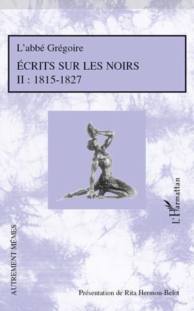 Couverture ebook de Ecrits sur les Noirs, de Abbé grégoire