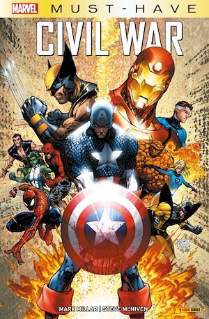 ebook cover of Best of Marvel (Must-Have) : Civil War, by Mark Millar