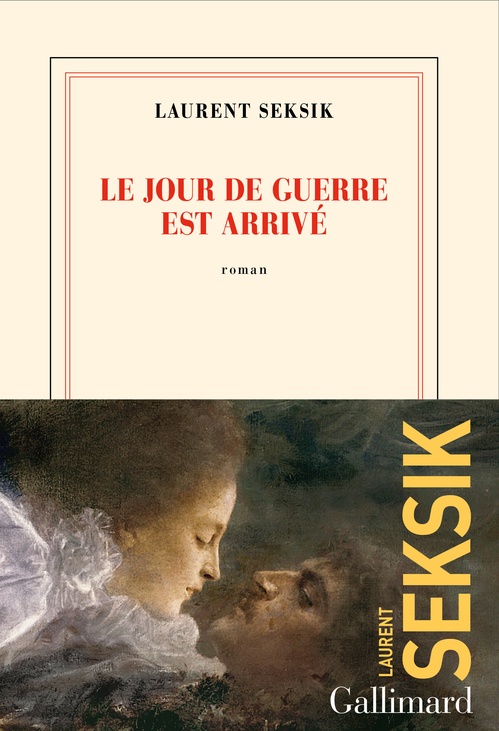 ebook cover of Le jour de guerre est arrivé, by Laurent Seksik