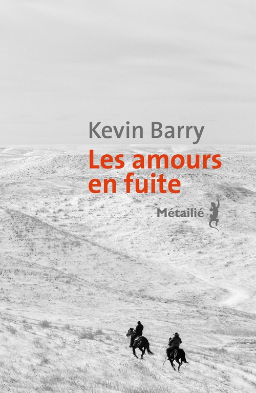 ebook cover of Les amours en fuite, by Kevin Barry