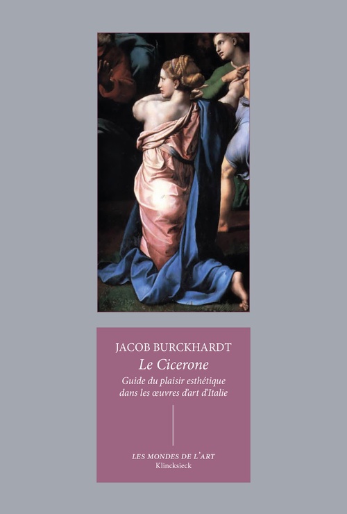 ebook cover of Le Cicerone, by Jacob Burckhardt