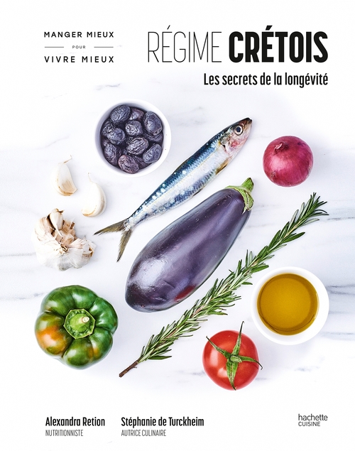 Couverture ebook de Régime crétois, de Stéphanie De Turckheim