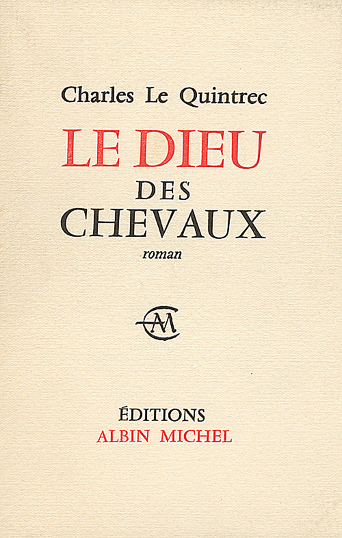 ebook cover of Le Dieu des chevaux, by Charles Le quintrec