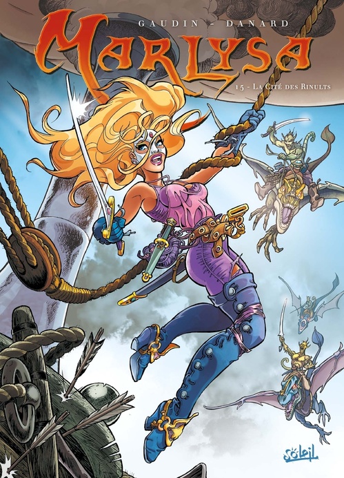 ebook cover of Marlysa T15 - La Cité des Rinults, by Jean-Charles Gaudin