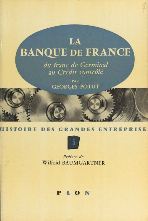ebook cover of La Banque de France, by Georges Potut