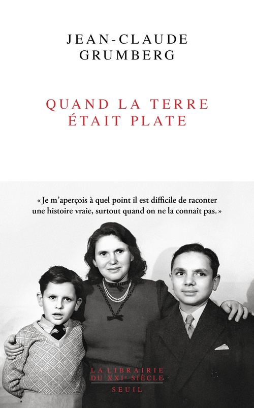 Couverture ebook de Quand la terre était plate, de Jean-Claude Grumberg