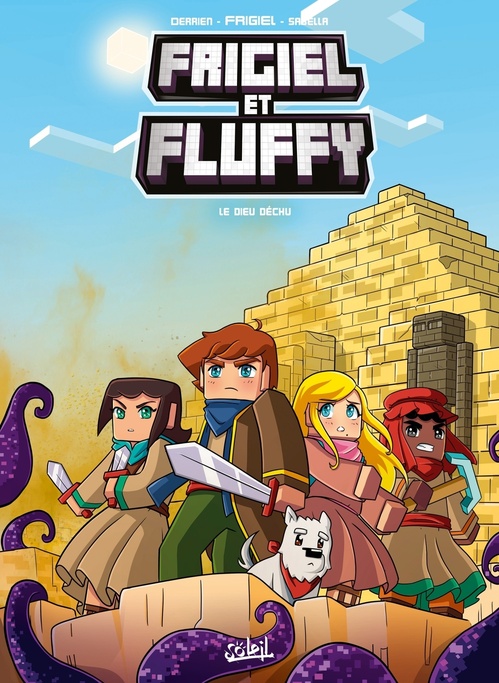 Couverture ebook de Frigiel et Fluffy T10 - Le Dieu déchu, de Frigiel
