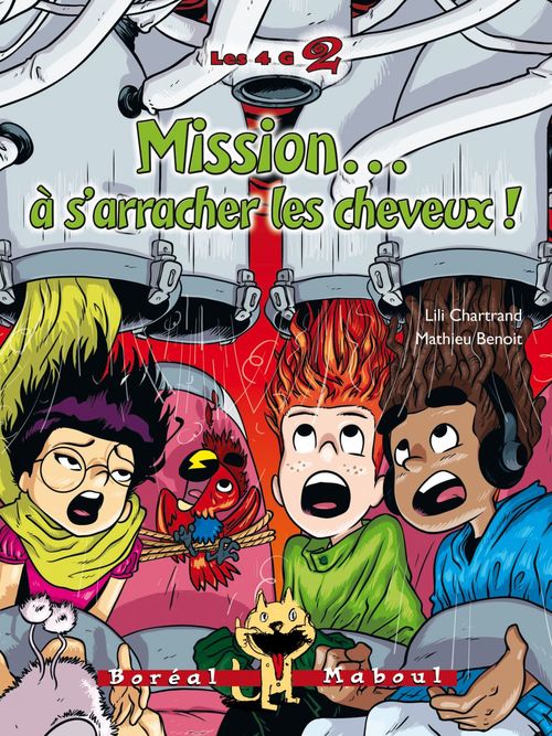 ebook cover of Mission... à s'arracher les cheveux!, by Lili Chartrand