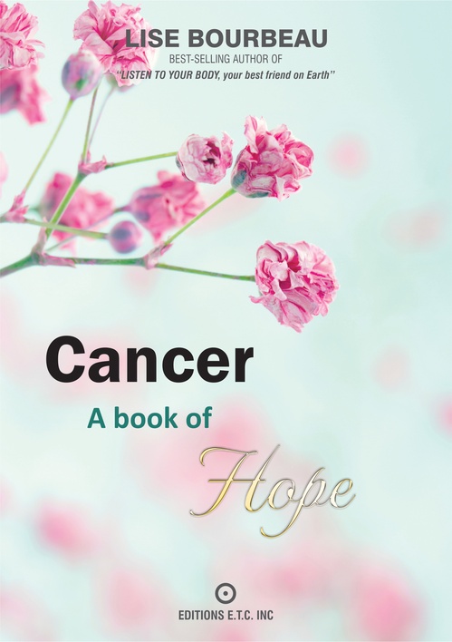 Couverture ebook de Cancer - A book of hope, de Lise Bourbeau