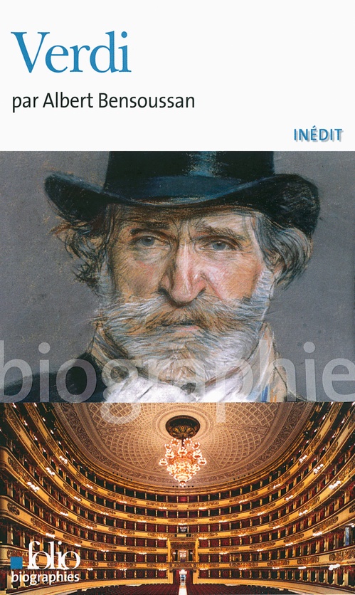 Couverture ebook de Verdi, de Albert Bensoussan