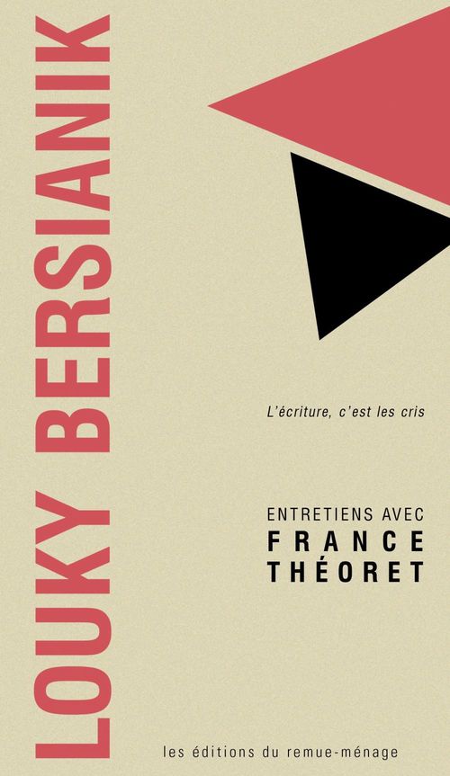 Couverture ebook de Louky Bersianik: L'écriture, c'est les cris, de Bersianik Louky