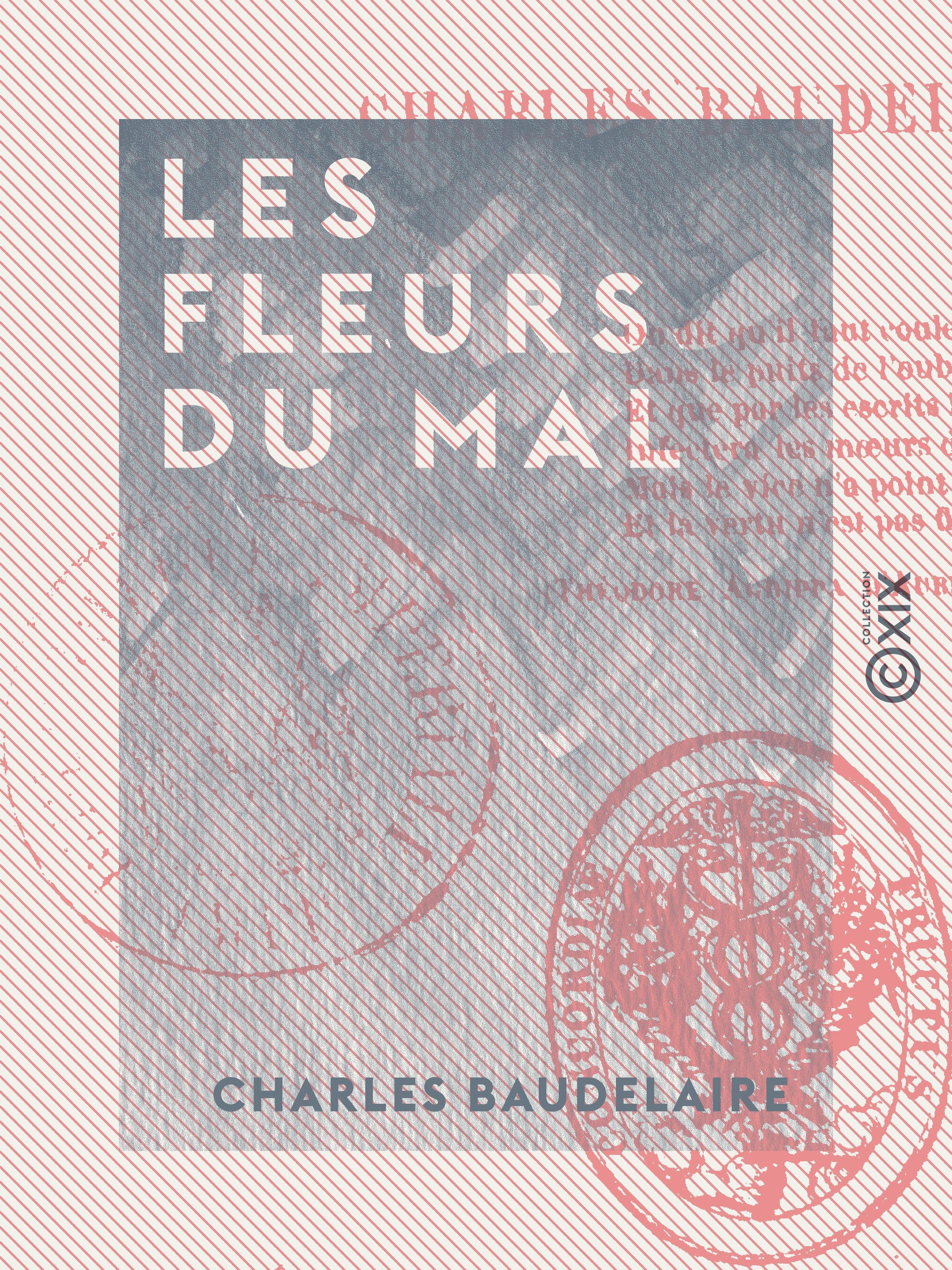 ebook cover of Les Fleurs du Mal, by Charles Baudelaire
