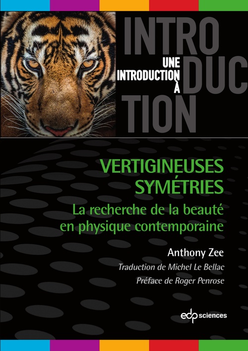 Couverture ebook de Vertigineuses symétries, de Michel Le Bellac