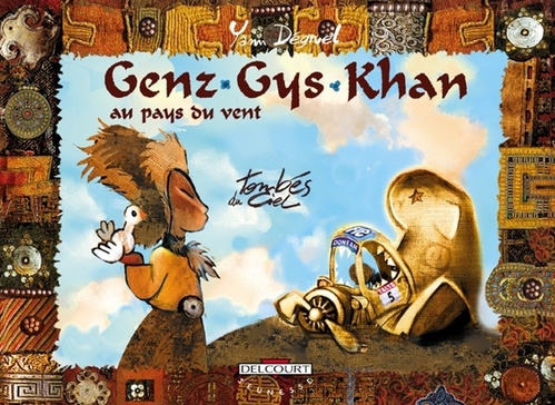 Couverture ebook de Genz Gys Khan T05 - Tombés du ciel, de Yann Dégruel