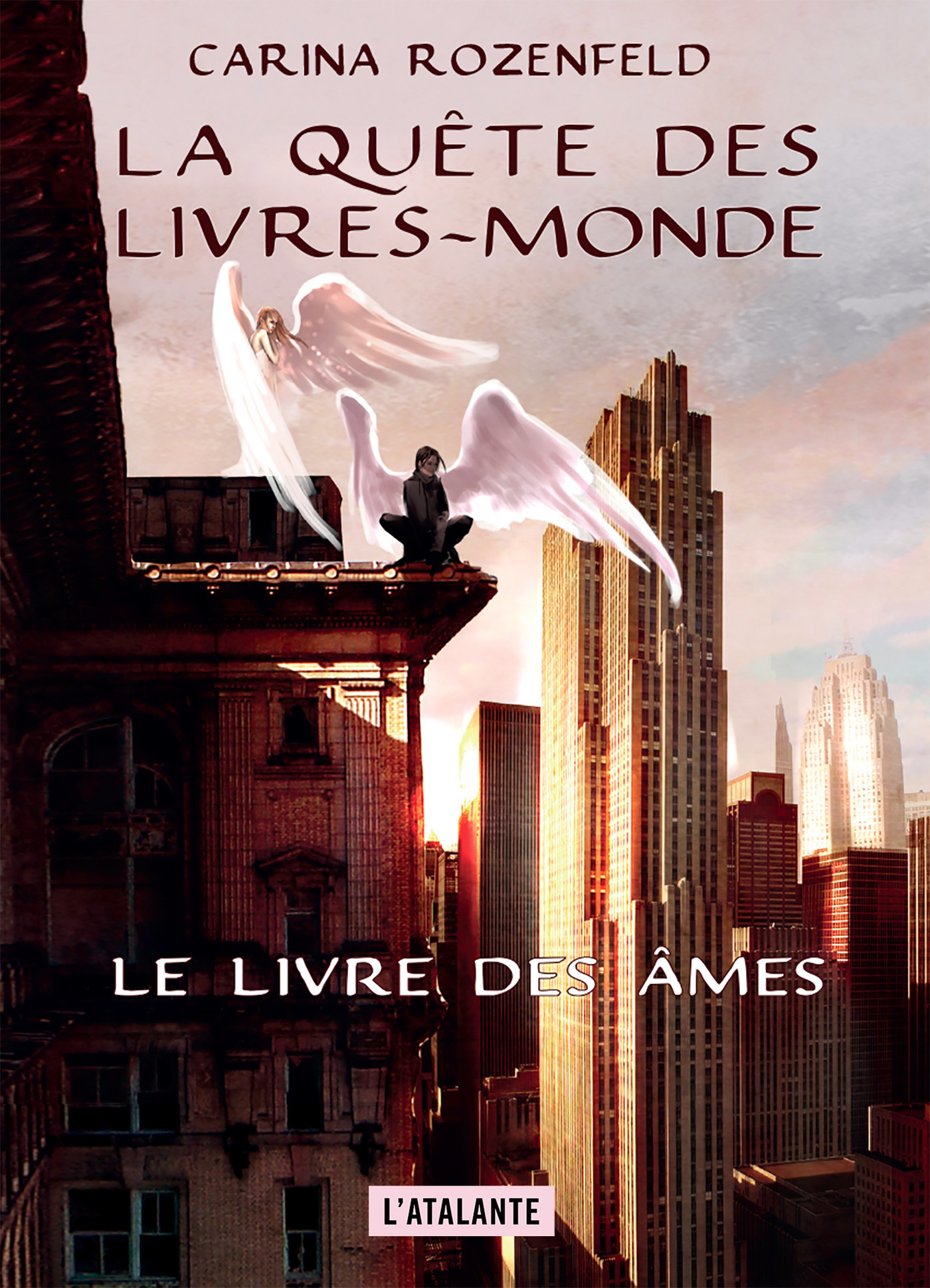 ebook cover of Le Livre des Âmes, by Carina Rozenfeld