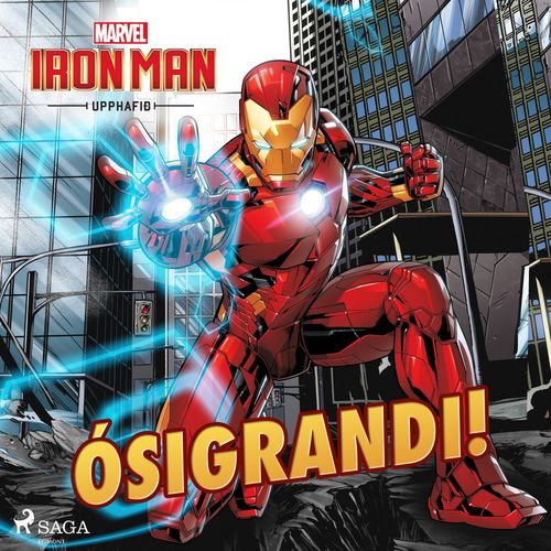 audiobook cover of Járnmaðurinn: Ósigrandi (Upphafið), by Marvel