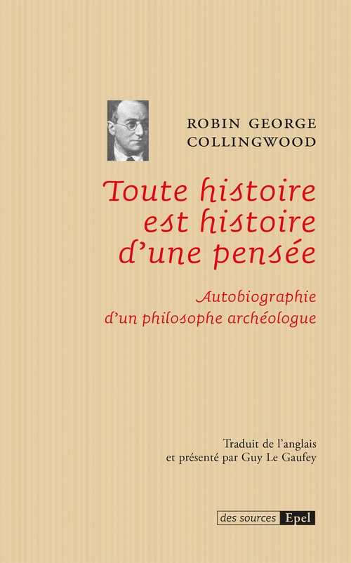 ebook cover of Toute histoire est histoire d'une pensée, by Robin George Collingwood