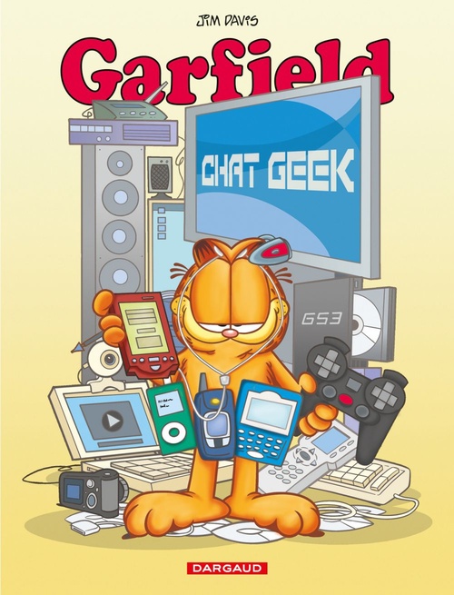 ebook cover of Garfield - Tome 59 - Chat geek, by Jim Davis