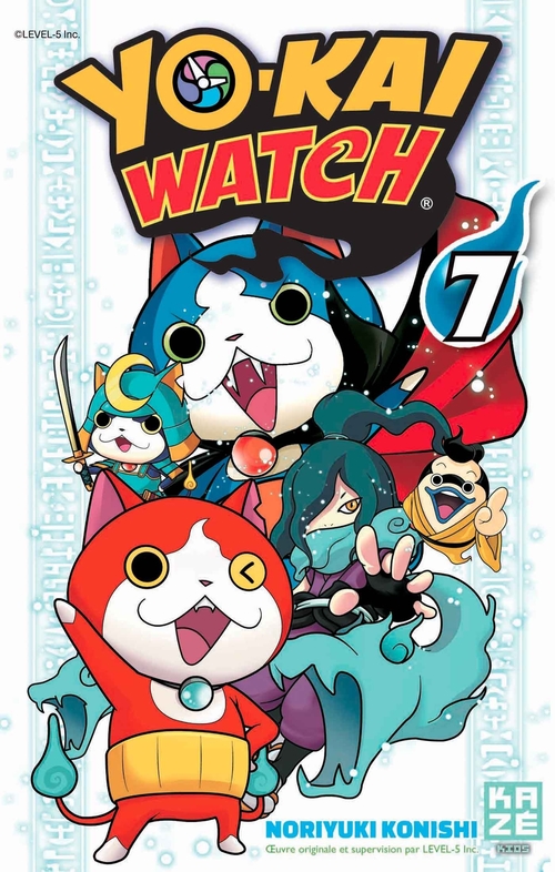 Couverture ebook de Yo-Kai Watch T07, de Noriyuki Konishi