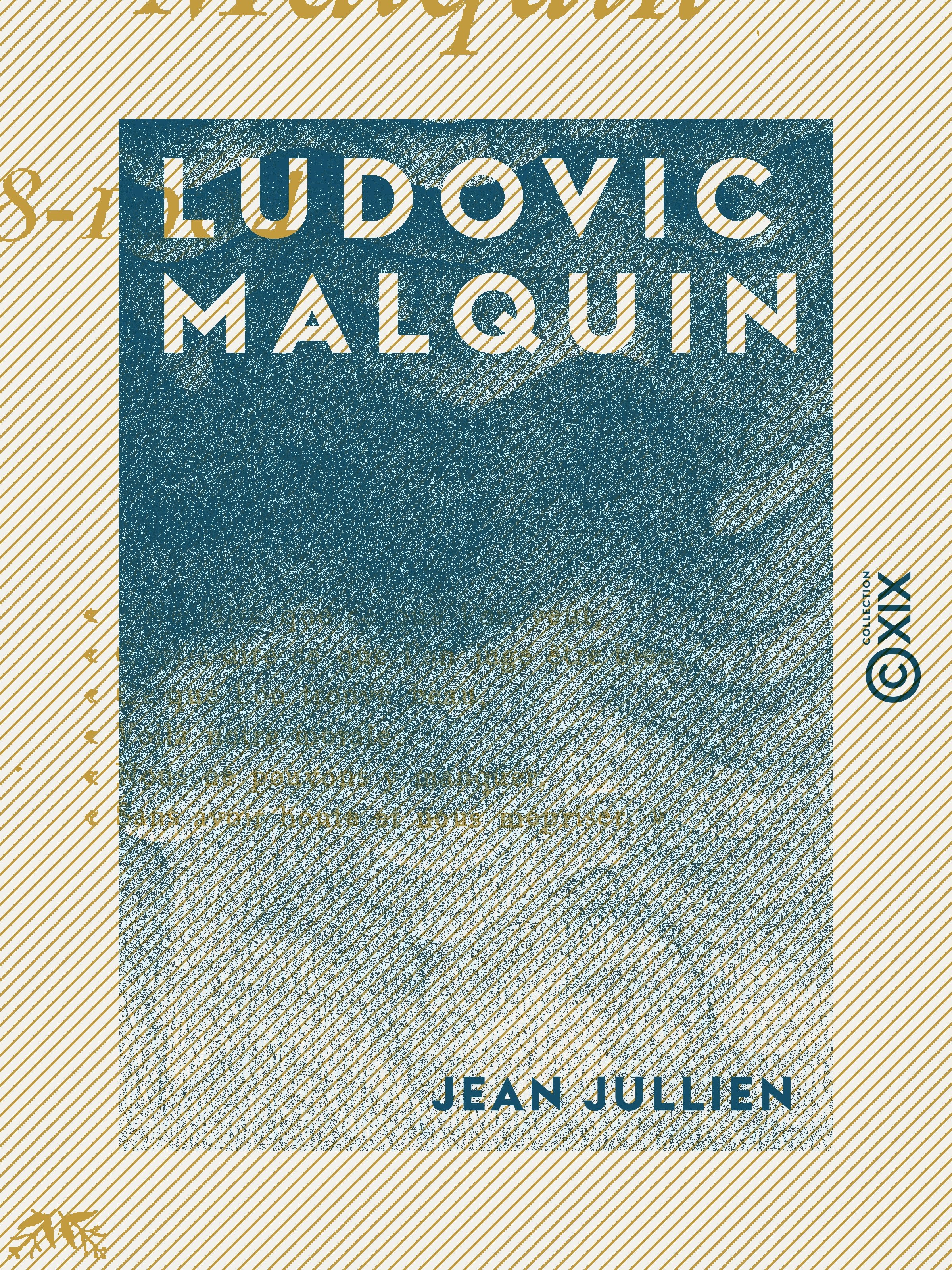 Couverture ebook de Ludovic Malquin, de Jean Jullien