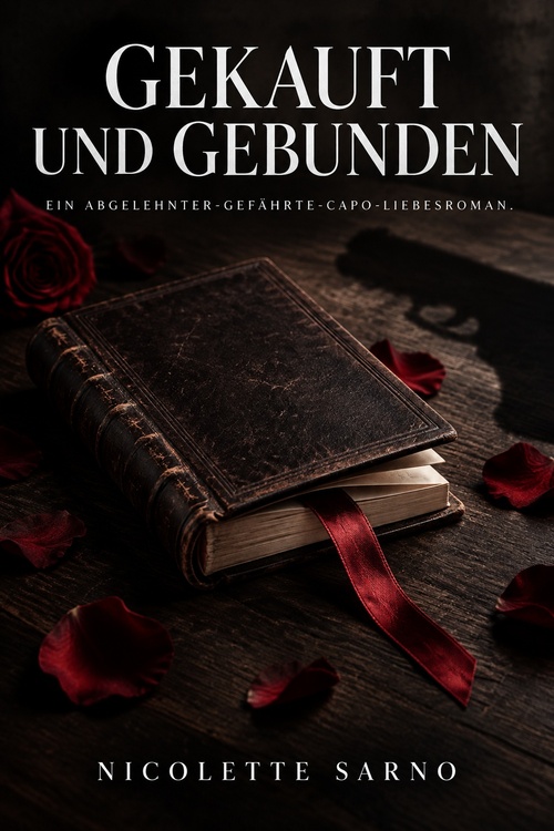 Couverture ebook de Gekauft und gebunden, de Nicolette Sarno