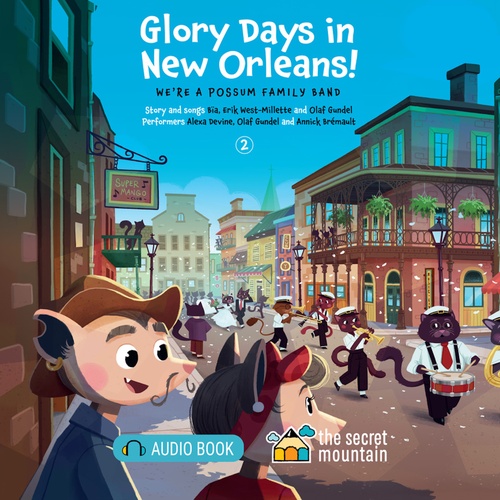 Couverture audiobook de Glory Days in New Orleans!, de Bia Krieger