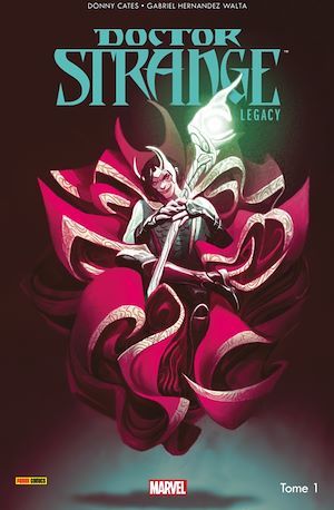 ebook cover of Doctor Strange Legacy (2018) T01, by Donny Cates, Niko Henrichon, Gabriel Hernandez walta