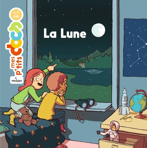Couverture ebook de La lune, de Stéphanie Ledu